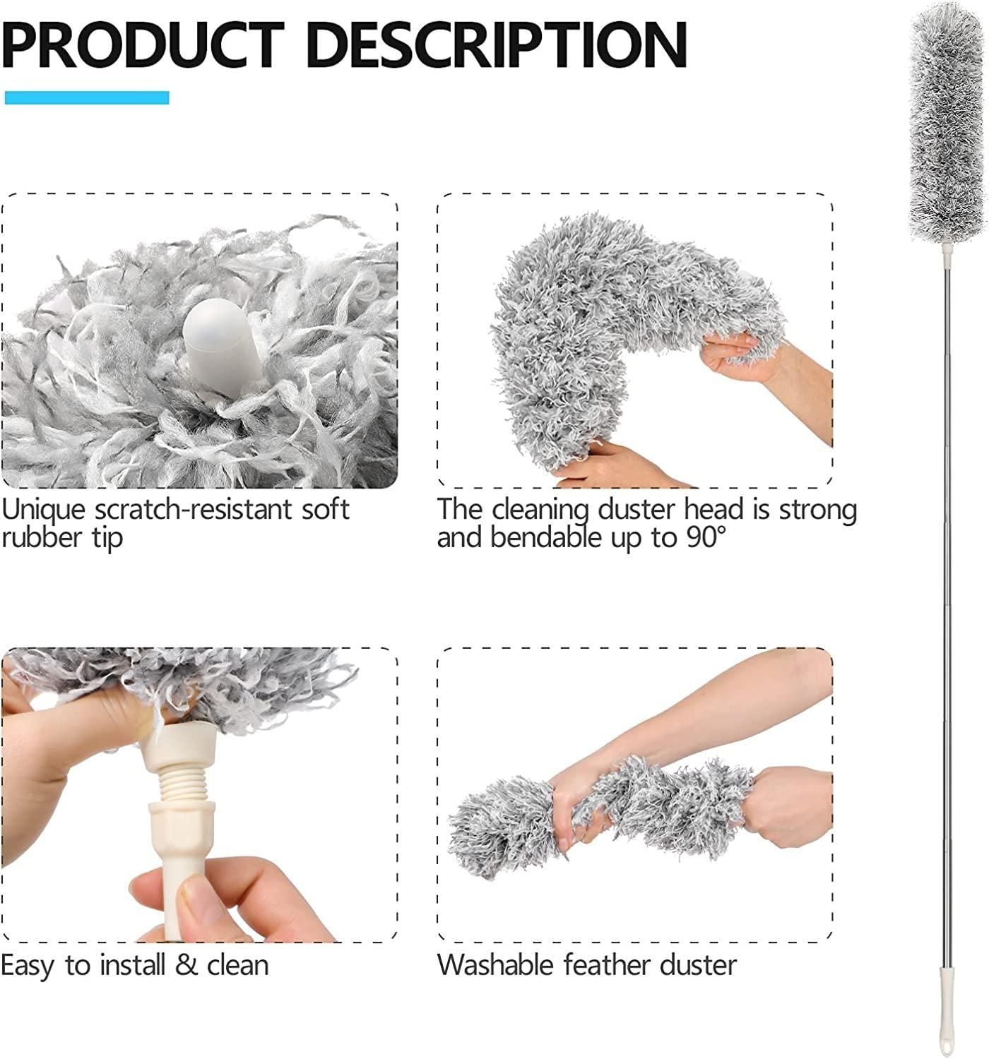 Microfiber Duster for Cleaning